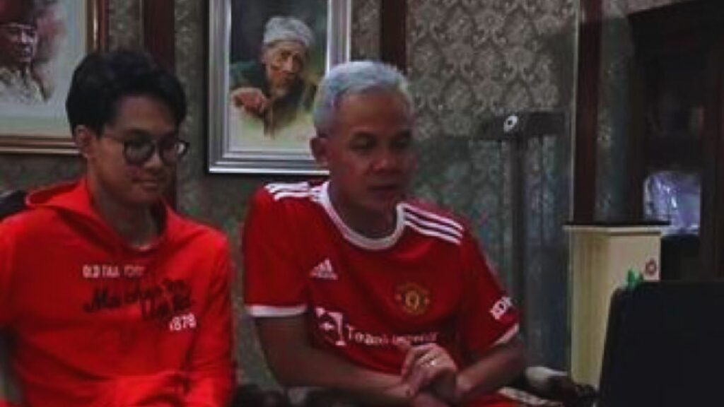 Ganjar Pranowo Sempat Malu Jadi Fans Man United