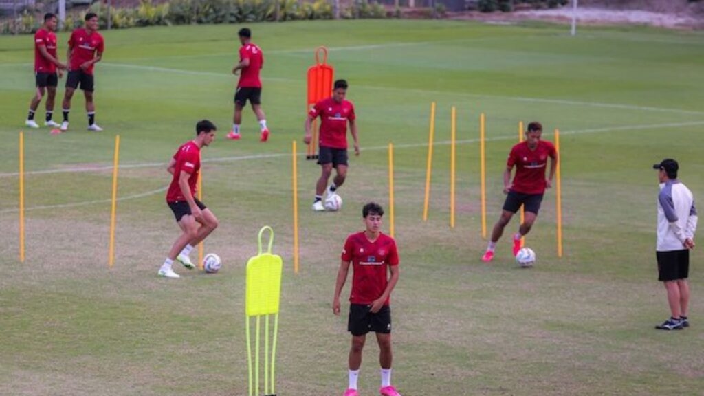 Jelang Leg Kedua Lawan Brunei, Timnas Indonesia Giat Latihan