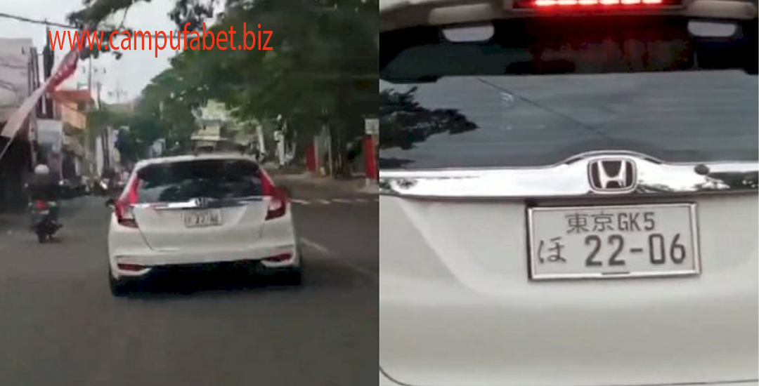 Mobil Plat Nomor Jepang